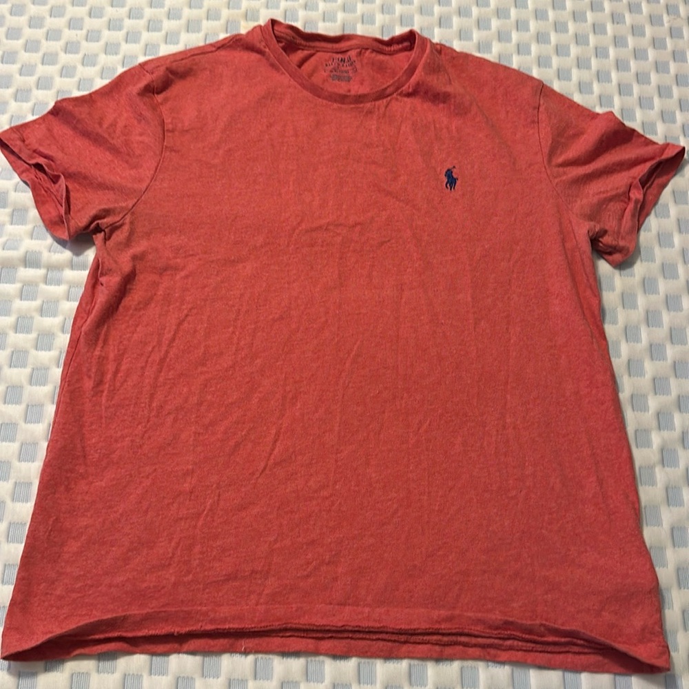 Polo Ralph Lauren meduim men’s short sleeve red shirt